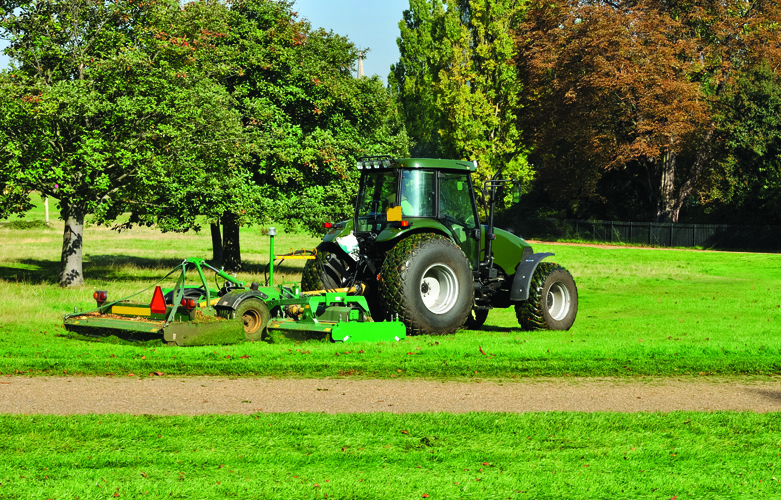 Grass Cutting equipment Thomas Fox Landscaping